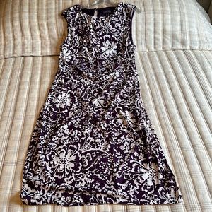 Long Tall Sally Purple Sleeveless Dress